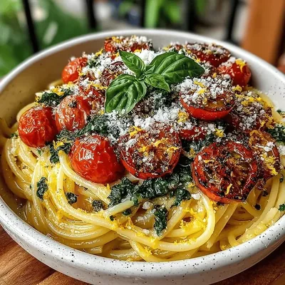 Zesty Lemon Basil Pasta Recipe