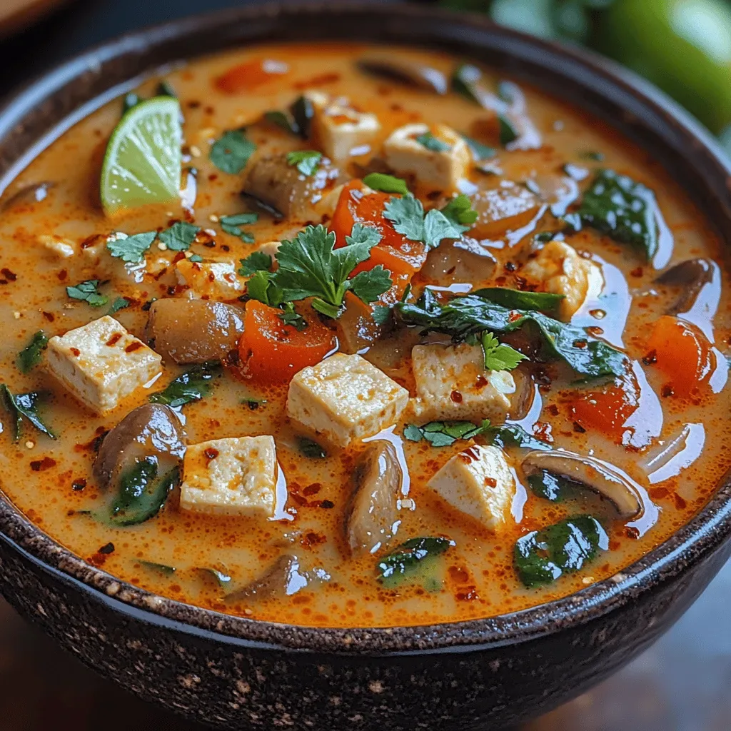 Spicy Thai Bliss Red Curry Soup: A Flavorful Journey to Comfort