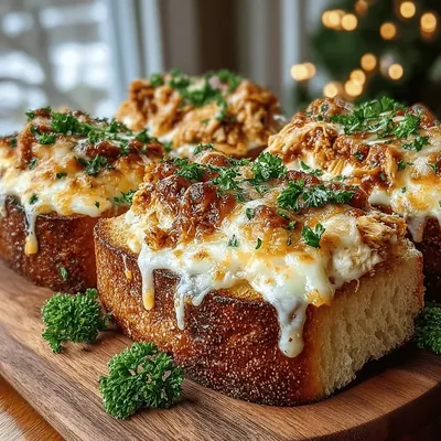 Green Chili Chicken Toast Melts: A Flavorful Delight