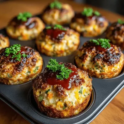 Cozy Turkey Meatloaf Muffins: Recipe Completion and Serving Suggestions