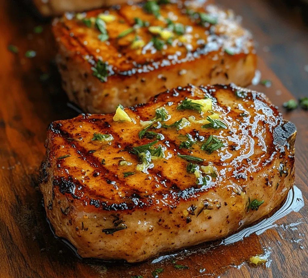 Oven-Baked Garlic Butter Pork Chops: A Flavorful Delight for Any Dinner Table