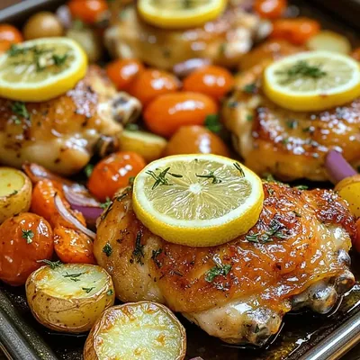 Zesty Lemon Herb Sheet Pan Chicken: A Bright and Flavorful Dinner Solution