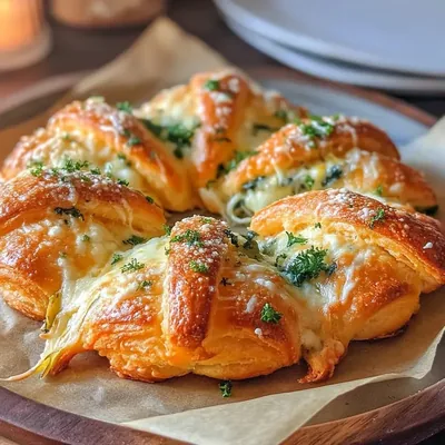 Spinach Artichoke Crescents Delight