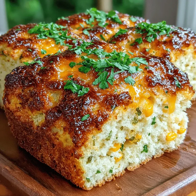 Sunny Sweet Corn & Green Chile Biscuit Bake