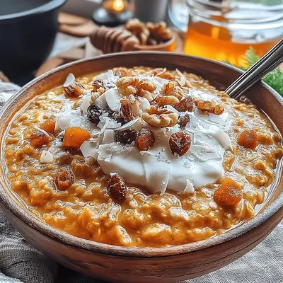 Quick Creamy Pumpkin Spice Oatmeal