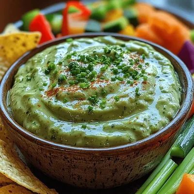 Creamy Avocado Ranch Dip: A Delicious and Healthy Option for Gatherings