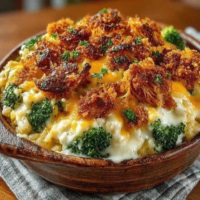 Creamy Chicken and Broccoli Rice Casserole: A Comfort Food Delight