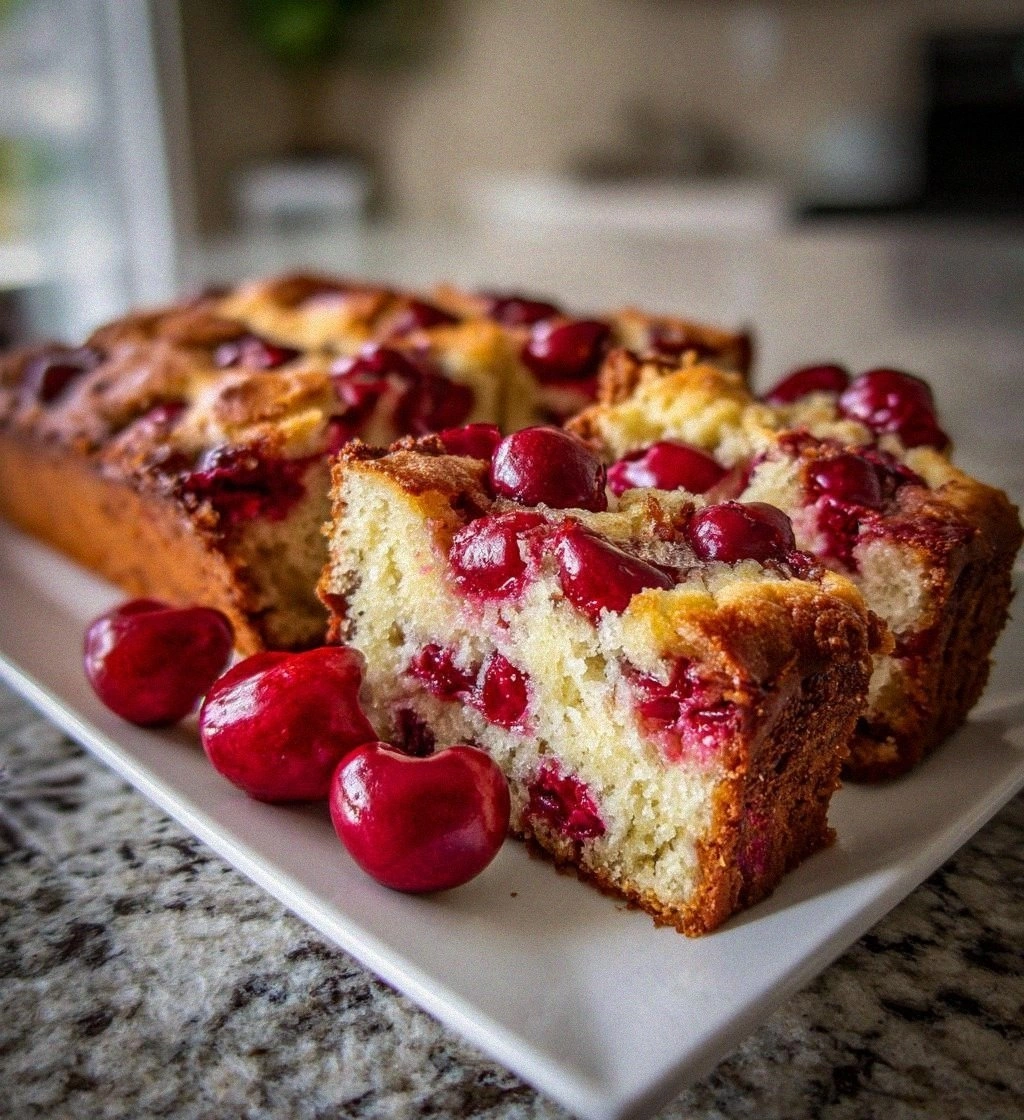 Ruby Red Cherry Bars