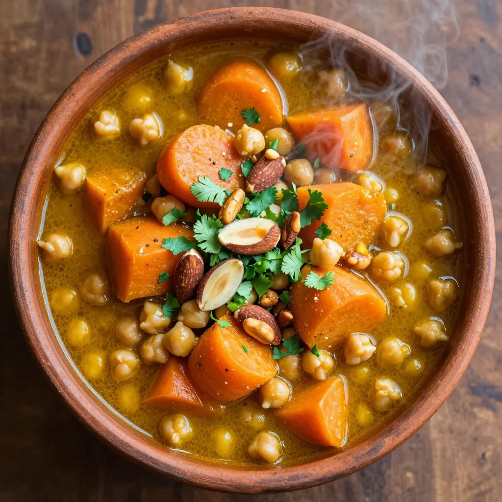 Instant Pot Moroccan Vegetable Stew Dish